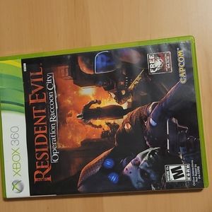 XBOX 360 RESIDENT EVIL OPERATION RACCOON CITY